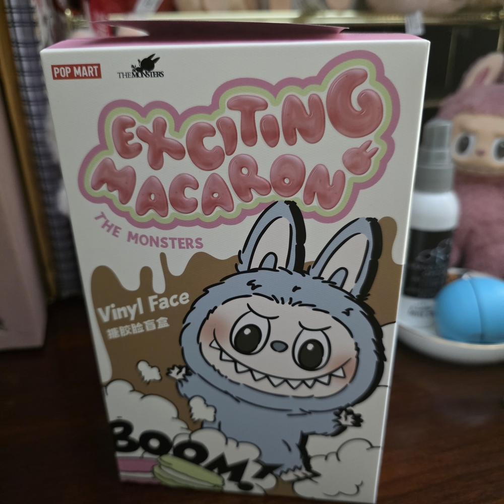 Labubu Exciting Macaron Vinyl Face Toy